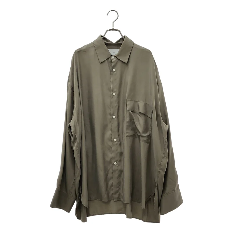 stein / シュタイン | OVERSIZED CUPRO DOWN PAT SHIRT | S | メンズ