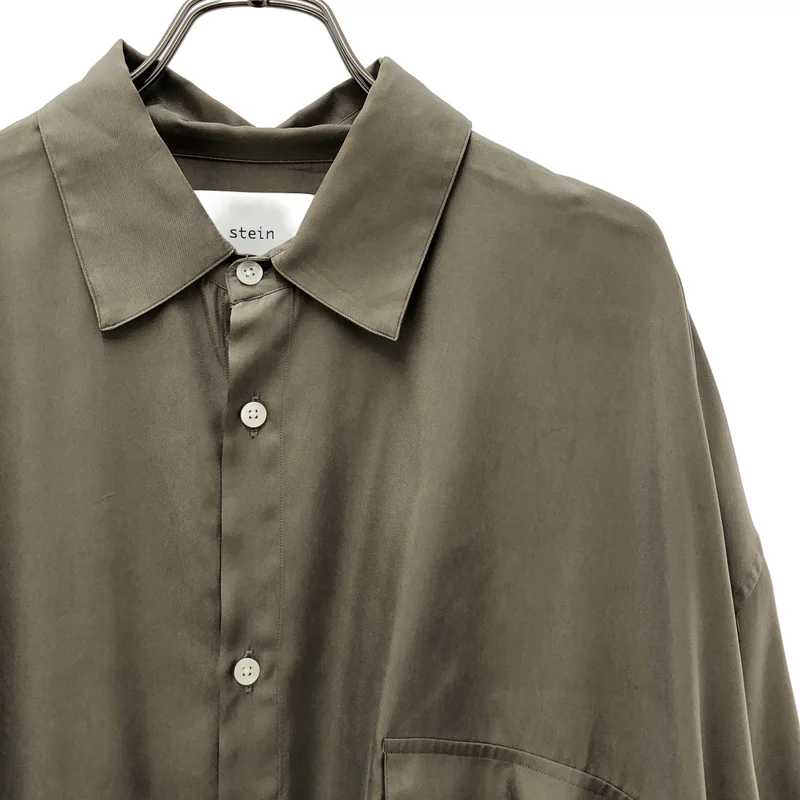 stein / シュタイン | OVERSIZED CUPRO DOWN PAT SHIRT | S | メンズ