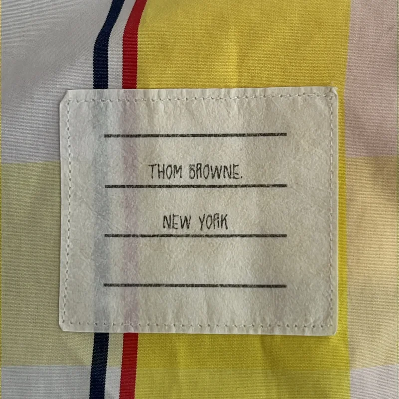 THOM BROWNE / トムブラウン | チェック シャツ ワンピース FDS001AW5556 | 1 | レディース