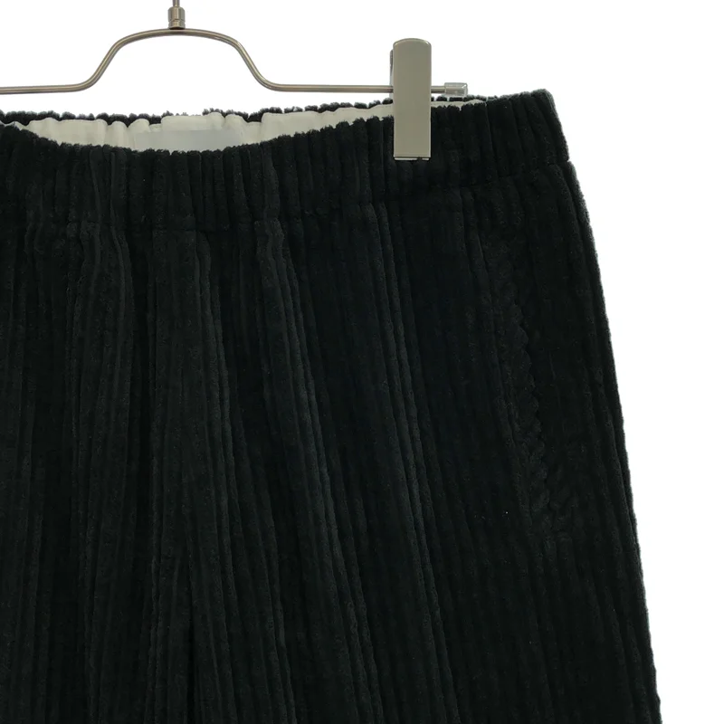 OVERCOAT / オーバーコート | CORDUROY WIDE-LEG DRAWSTRING TROUSER コーデュロイ ワイド ドローストリングパンツ | M1 | メンズ