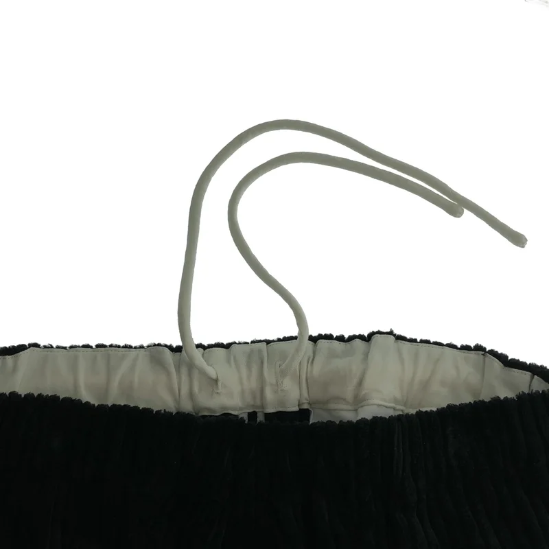 OVERCOAT / オーバーコート | CORDUROY WIDE-LEG DRAWSTRING TROUSER コーデュロイ ワイド ドローストリングパンツ | M1 | メンズ