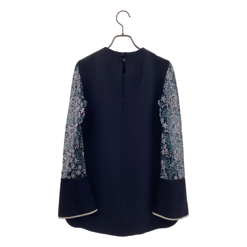 Mame Kurogouchi / マメクロゴウチ | 2025SS | Floral Lace Sleeve Classic Top フローラルレーススリーブ トップス | 1 | レディース