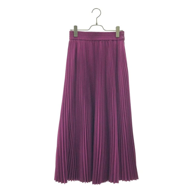 HYKE / ハイク | 2023SS | TAFFETA PLEATED SKIRT タフタ プリーツスカート | 1 | レディース