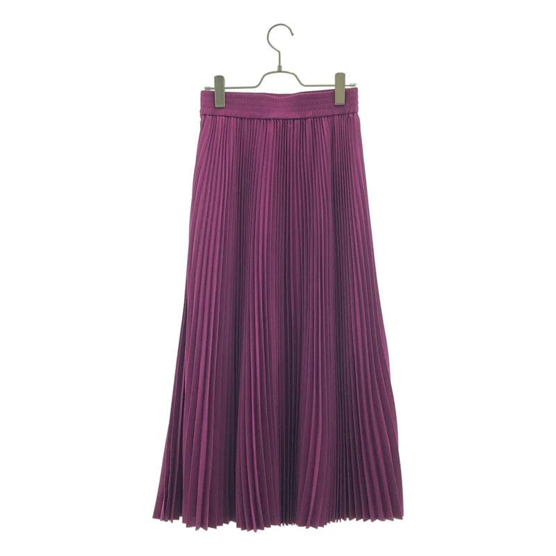HYKE / ハイク | 2023SS | TAFFETA PLEATED SKIRT タフタ プリーツスカート | 1 | レディース