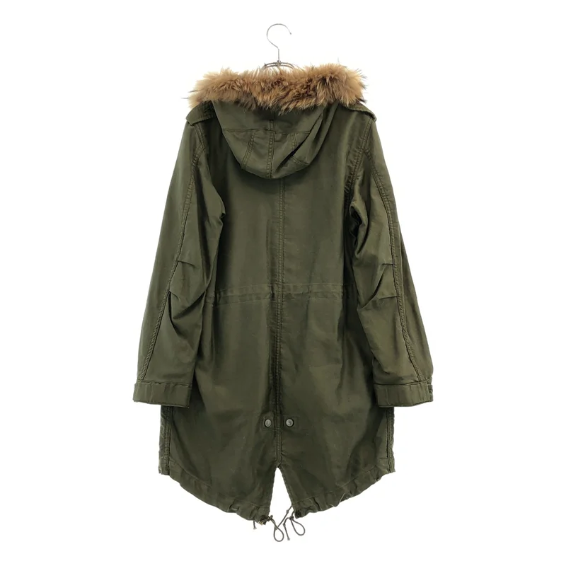 beautiful people / ビューティフルピープル | ×  UNITED ARROWS / コットン混 ライナー付き モッズコート | 150 | レディース