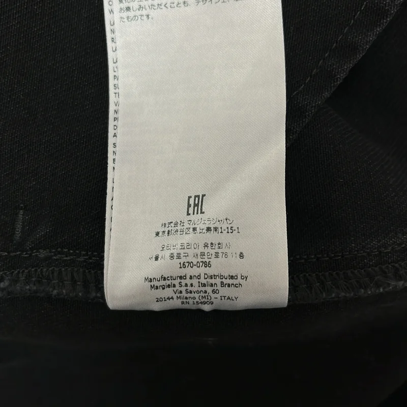 MM6 Maison Margiela / エムエムシックスメゾンマルジェラ | 2022AW | ビジュー装飾 オーバーサイズ ロングデニムジャケット | 42 | レディース