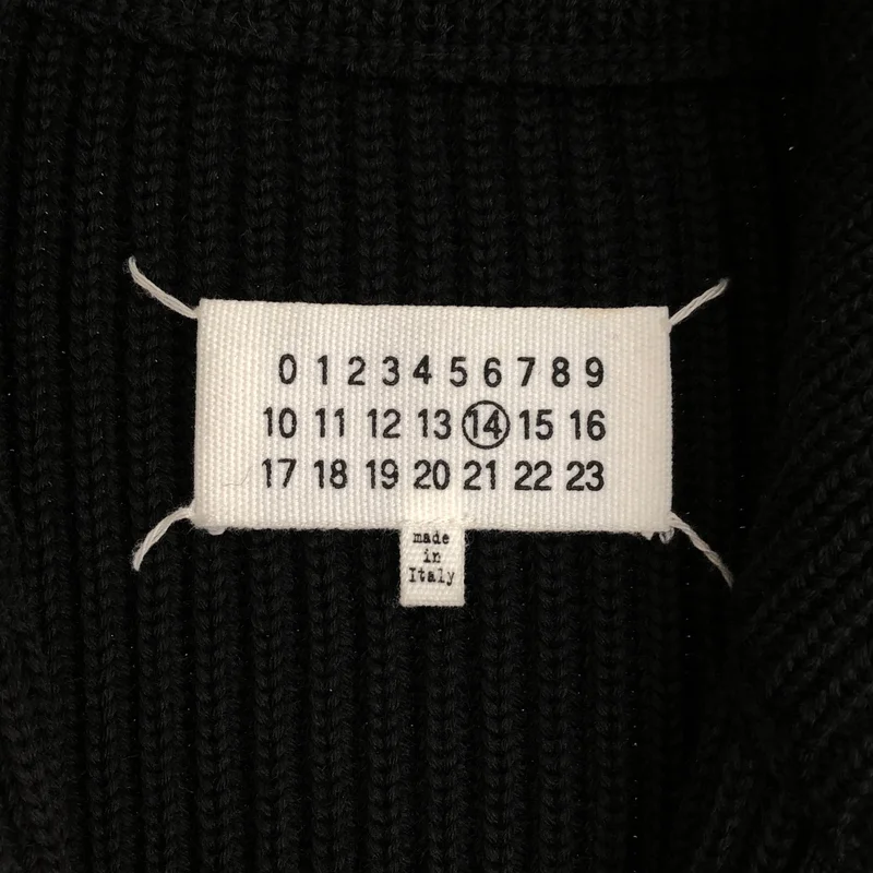 Maison Margiela / メゾンマルジェラ | 2012AW | リブニット ベスト 30HA056514380 | S | メンズ