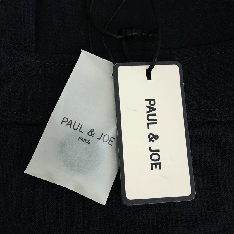 PAUL&JOE / ポールアンドジョー | UNCHARLOTTE ウール混 半袖ワンピース | 40 | レディース