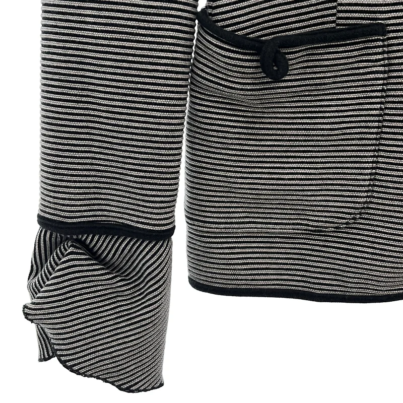 EMPORIO ARMANI / エンポリオアルマーニ | セットアップ ニット テーラード ジャケット / バックジップ スカート | 40 | レディース