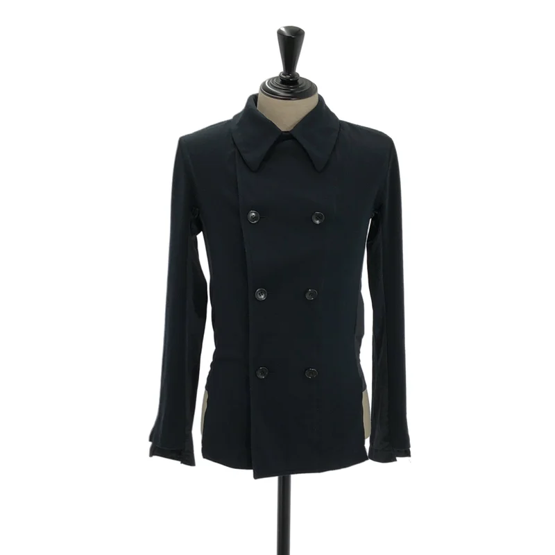 BLACK COMME des GARCONS / ブラックコムデギャルソン | 2009SS | 異素材切替 ジャケット 1C-J012 | L | メンズ