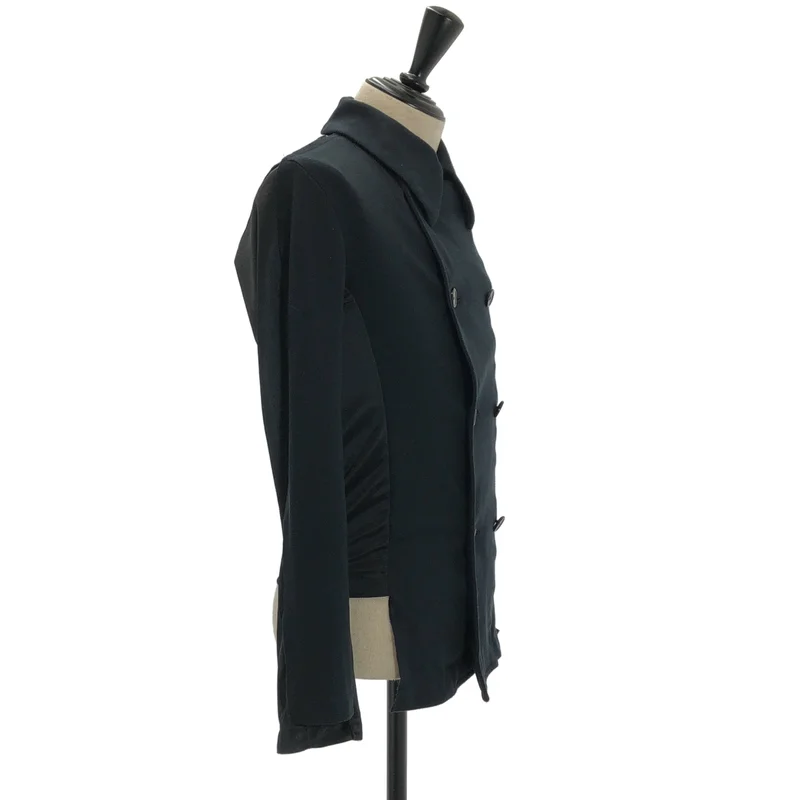 BLACK COMME des GARCONS / ブラックコムデギャルソン | 2009SS | 異素材切替 ジャケット 1C-J012 | L | メンズ