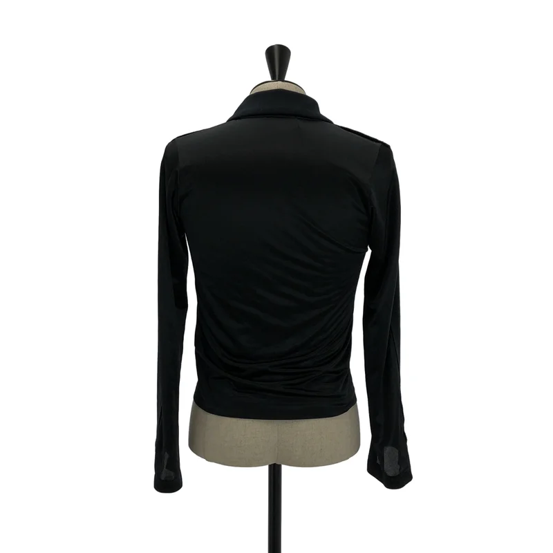 BLACK COMME des GARCONS / ブラックコムデギャルソン | 2009SS | 異素材切替 ジャケット 1C-J012 | L | メンズ