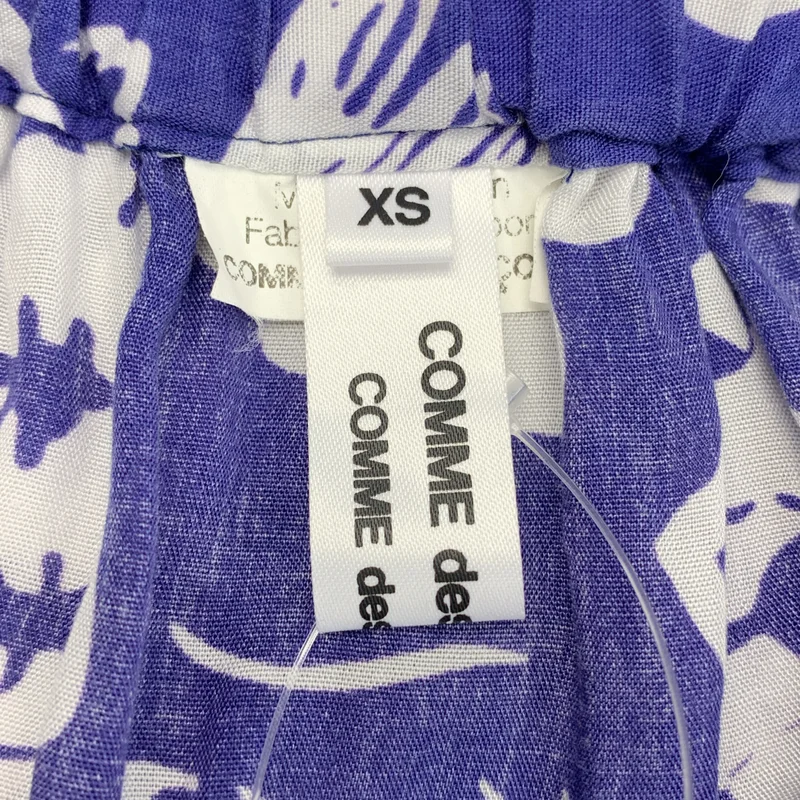 COMME des GARCONS COMME des GARCONS / コムコム | 2013SS | 製品洗い加工 プリント ギャザー スカート | XS | レディース
