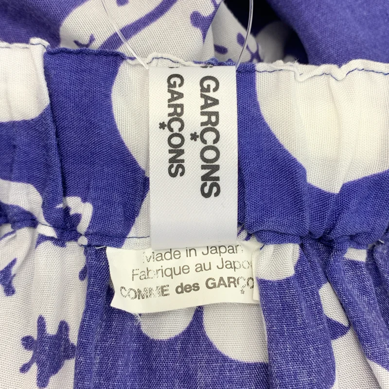 COMME des GARCONS COMME des GARCONS / コムコム | 2013SS | 製品洗い加工 プリント ギャザー スカート | XS | レディース