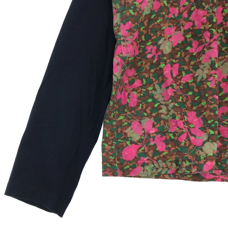 tricot COMME des GARCONS / トリココムデギャルソン | 2013AW | コットン 袖切替 プリント カットソー | M | レディース