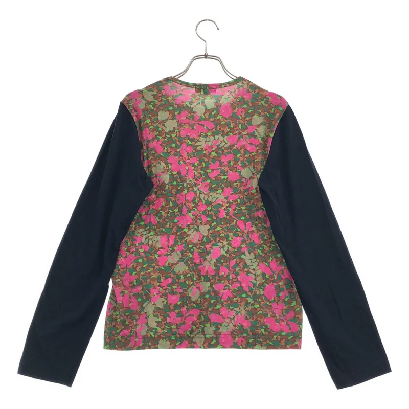 tricot COMME des GARCONS / トリココムデギャルソン | 2013AW | コットン 袖切替 プリント カットソー | M | レディース
