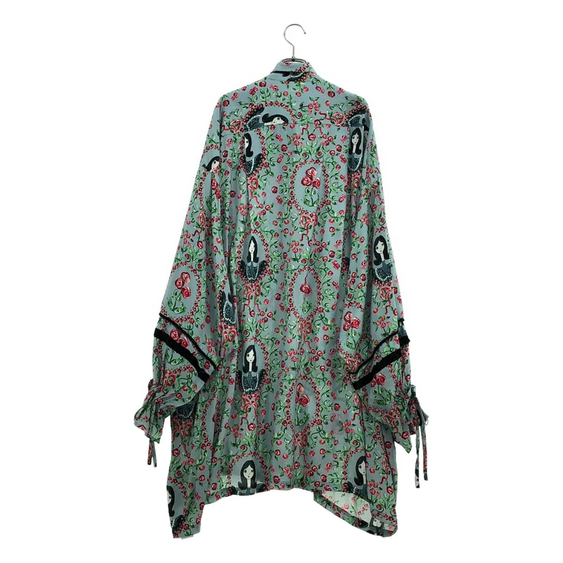 KIDILL / キディル | BOWTIE SHIRT GIRL PRINT PATTERN シャツ | F | メンズ