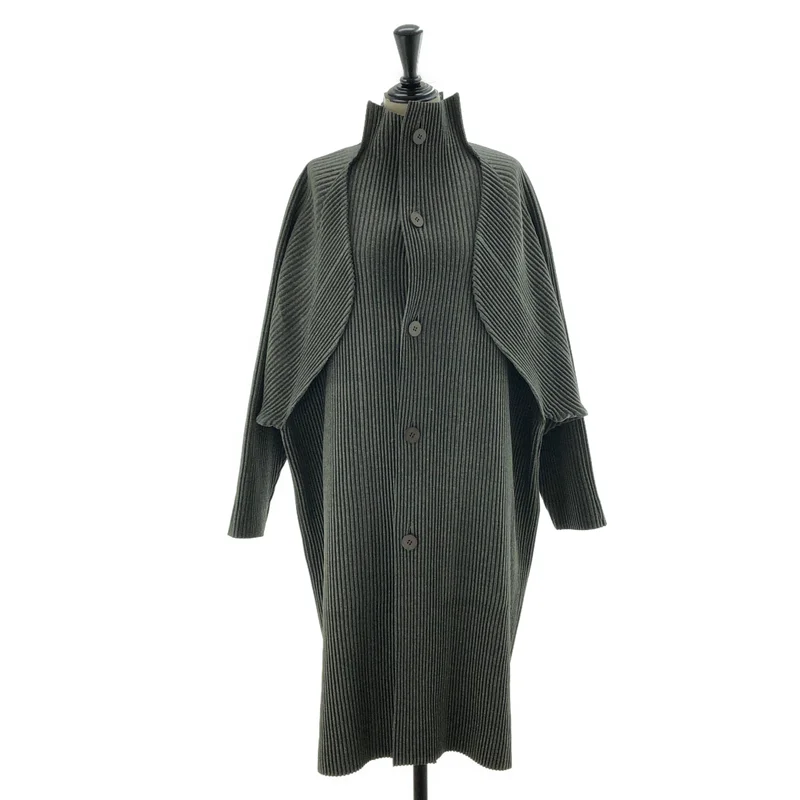 HOMME PLISSE ISSEY MIYAKE / オムプリッセイッセイミヤケ | 2025AW | WOOL LIKE LIGHT プリーツコート | 1 | メンズ