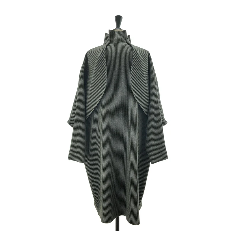 HOMME PLISSE ISSEY MIYAKE / オムプリッセイッセイミヤケ | 2025AW | WOOL LIKE LIGHT プリーツコート | 1 | メンズ