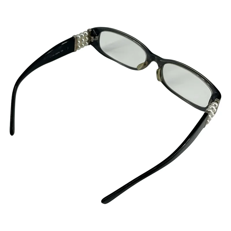 CHANEL / シャネル | イミテーションパール スクエア アイウェア | 53◻︎16 | その他