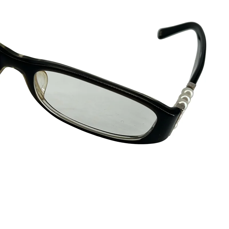 CHANEL / シャネル | イミテーションパール スクエア アイウェア | 53◻︎16 | その他
