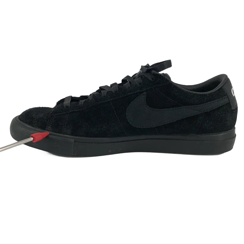 BLACK COMME des GARCONS / ブラックコムデギャルソン | × NIKE レザー スニーカー | 26 | メンズ