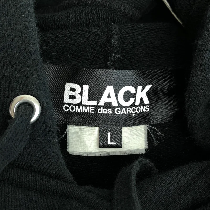 BLACK COMME des GARCONS / ブラックコムデギャルソン | 2011AW | グラフィックプリント プルオーバー パーカー | L | メンズ