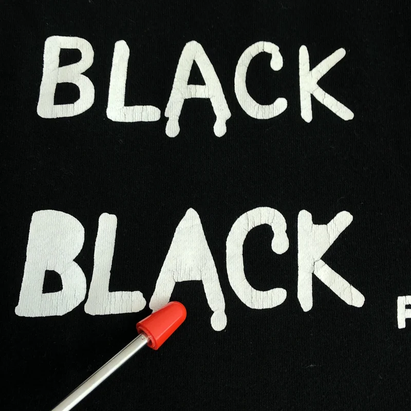BLACK COMME des GARCONS / ブラックコムデギャルソン | 2011AW | グラフィックプリント プルオーバー パーカー | L | メンズ