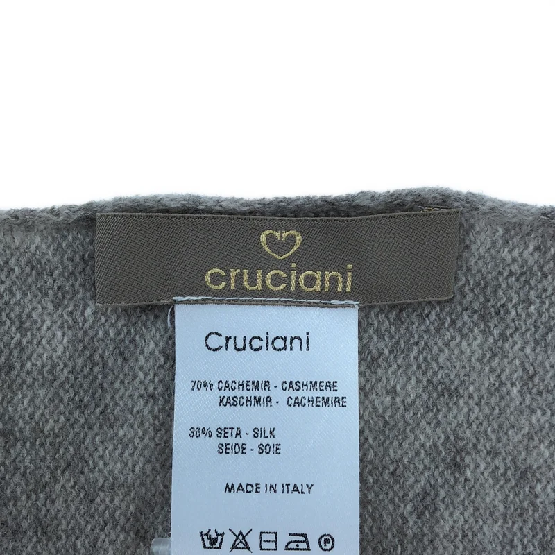 Cruciani / クルチアーニ | カシミヤ シルク 大判ストール マフラー |