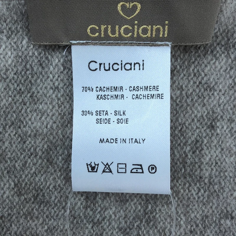 Cruciani / クルチアーニ | カシミヤ シルク 大判ストール マフラー |