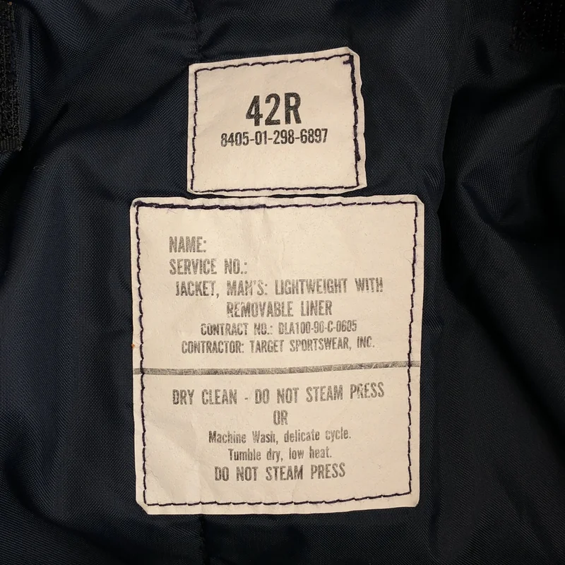 U.S.AIR FORCE / アメリカ軍 | ライナー付き ライトウェイトジャケット | 42R | メンズ