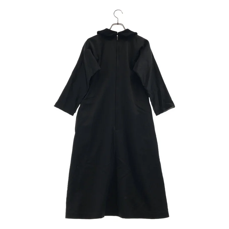 COMME des GARCONS / コムデギャルソン | 2010AW | ウール シルク ラウンドカラー ワンピース | XS | レディース