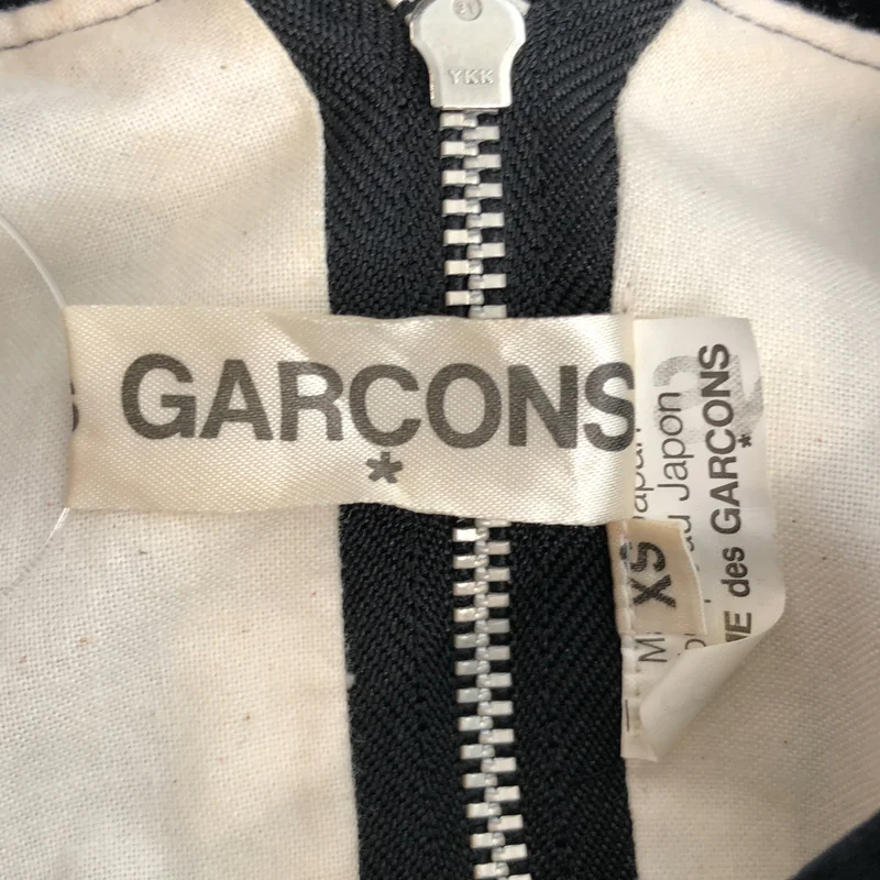 COMME des GARCONS / コムデギャルソン | 2010AW | ウール シルク ラウンドカラー ワンピース | XS | レディース