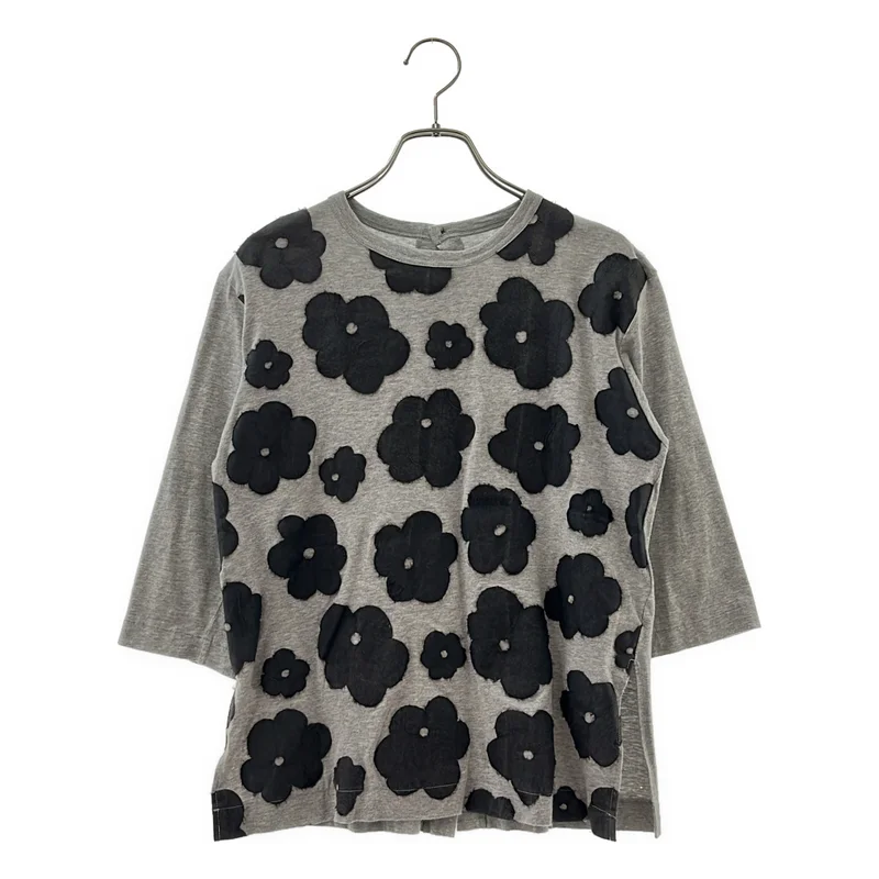 tao COMME des GARCONS / タオコムデギャルソン | 2022SS | フラワーパッチハーフスリーブTシャツ TI-T014 | S | レディース