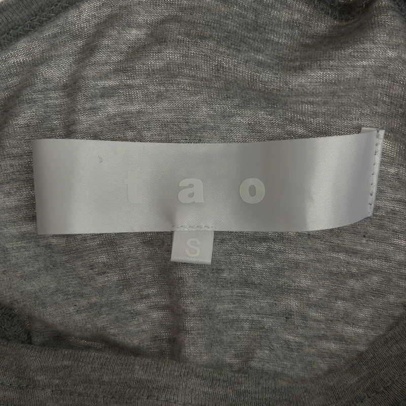 tao COMME des GARCONS / タオコムデギャルソン | 2022SS | フラワーパッチハーフスリーブTシャツ TI-T014 | S | レディース