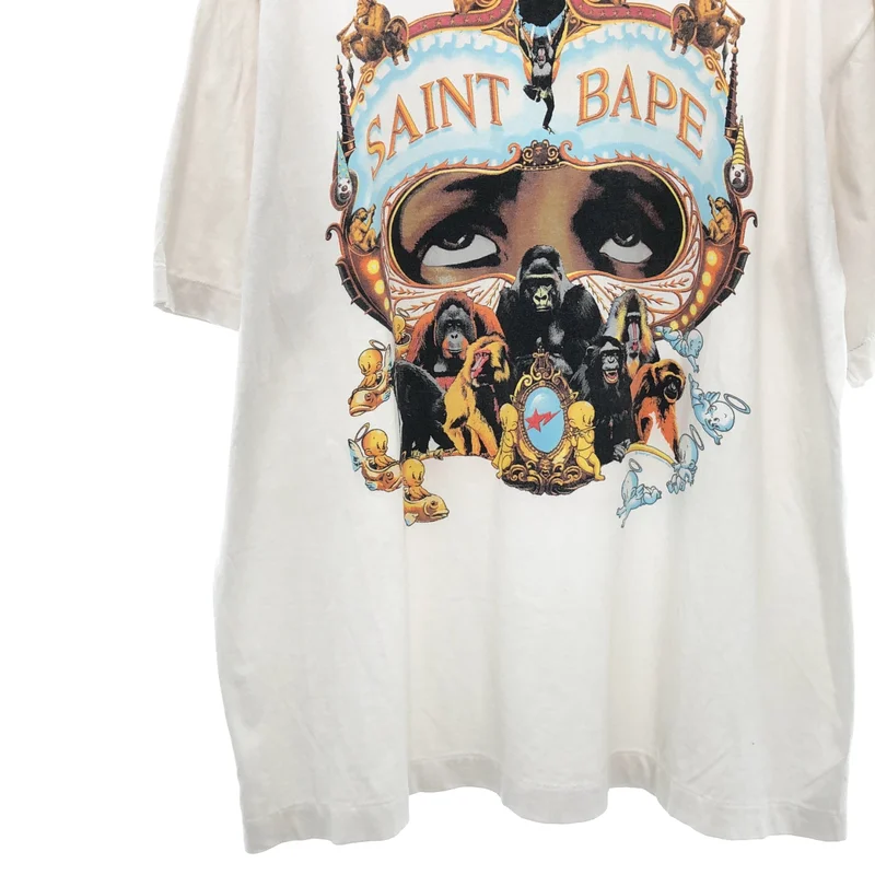 SAINT MICHAEL  Mxxxxxx / セントマイケル | × A BATHING APE GENERATION ジェネレーション Tシャツ | L | メンズ