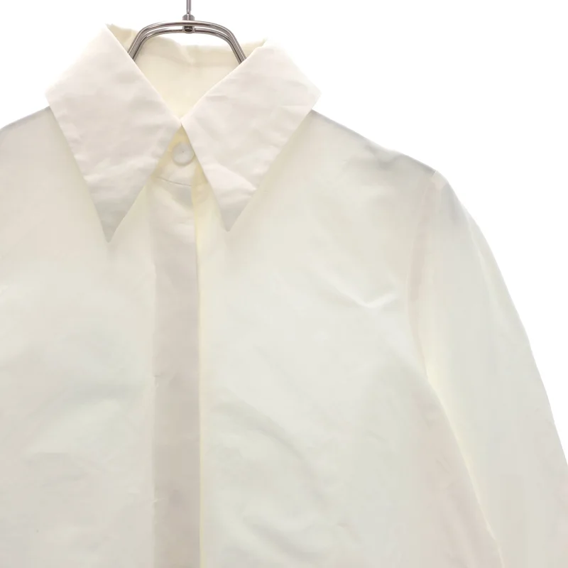 Mame Kurogouchi / マメクロゴウチ | 2023SS | Cotton Silk Broad Shirt /  コットン シルク ブロードモチーフ シャツ ブラウス | 1 | レディース