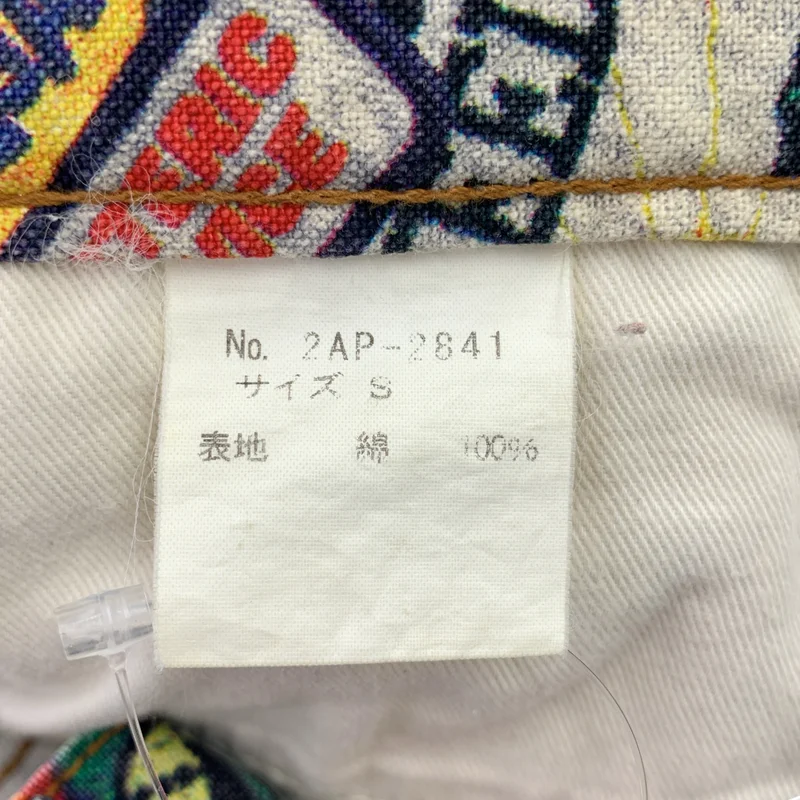 HYSTERIC GLAMOUR / ヒステリックグラマー | 総柄 ロゴボタン パンツ | S | レディース
