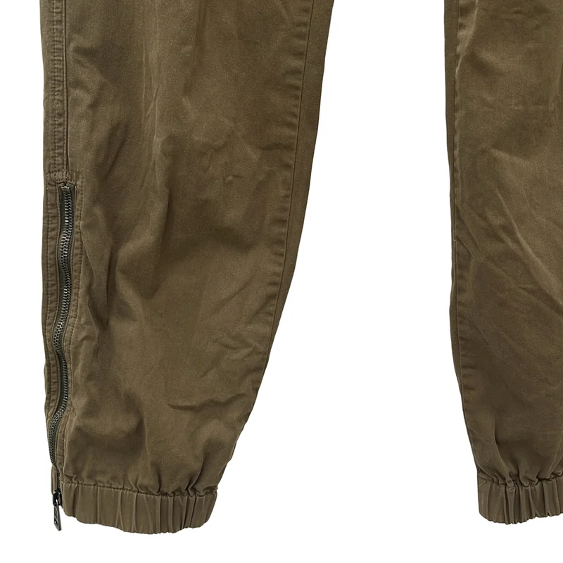 MONCLER / モンクレール | PANTALONE コットン サイドジップパンツ |