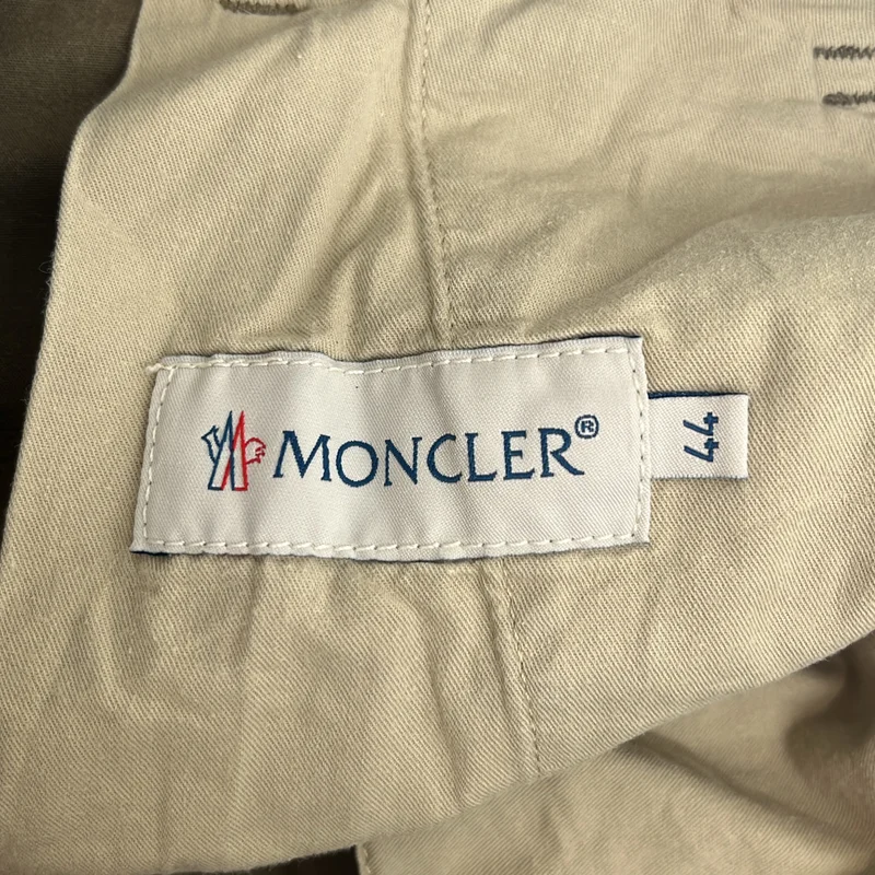 MONCLER / モンクレール | PANTALONE コットン サイドジップパンツ |