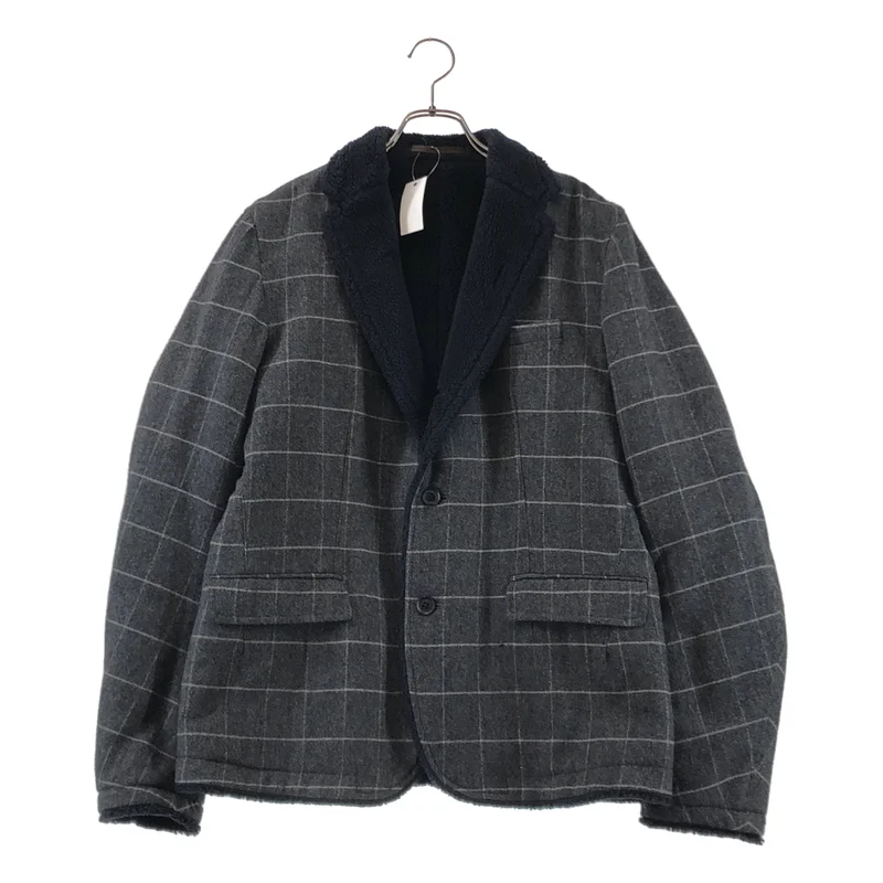 kolor BEACON / カラービーコン | Windowpane Boa Jacket ウィンドウペーン ボアジャケット | 3 | メンズ