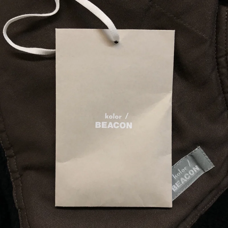 kolor BEACON / カラービーコン | Windowpane Boa Jacket ウィンドウペーン ボアジャケット | 3 | メンズ