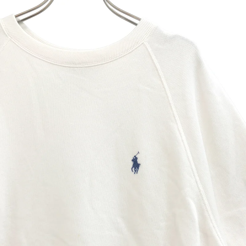 POLO RALPH LAUREN / ポロラルフローレン | ロゴ刺しゅう 半袖スウェット | M | メンズ