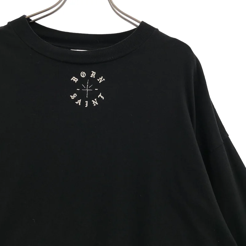 SAINT MICHAEL  Mxxxxxx / セントマイケル | × BORN X RAISED / BR_LS TEE / フロントロゴ ロングスリーブTシャツ | XL | メンズ