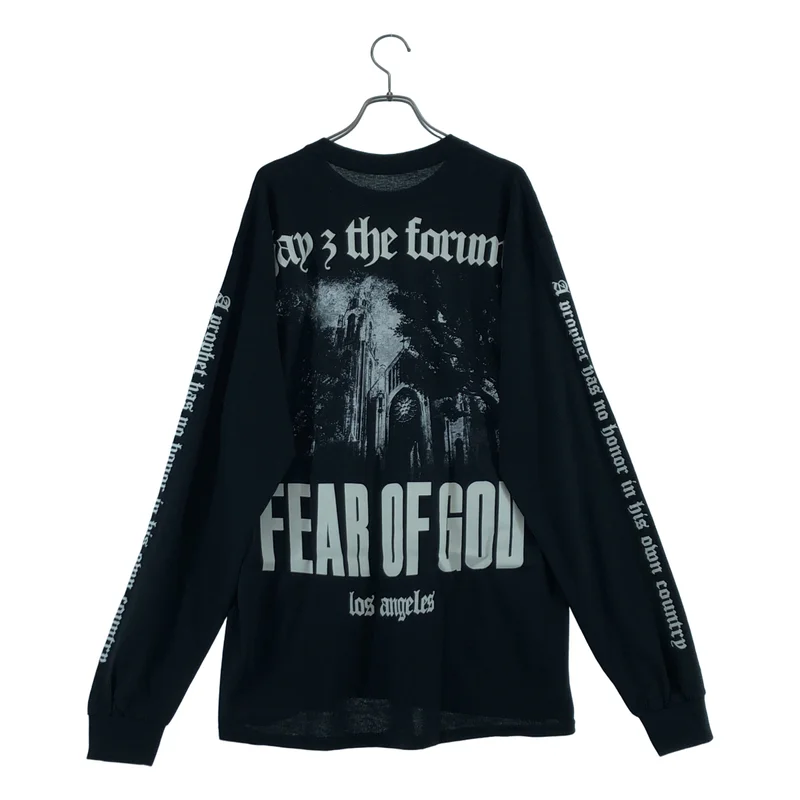 FEAR OF GOD / フィアオブゴッド | × JAY-Z / 4:44Tour ロングスリーブ プリントTシャツ | L | メンズ