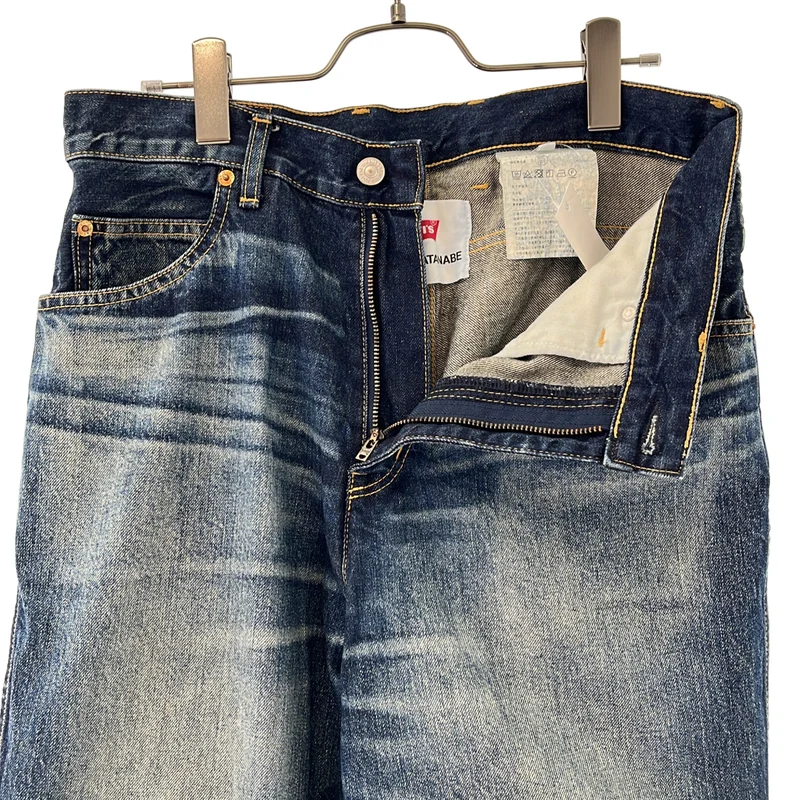 JUNYA WATANABE / ジュンヤワタナベ | 2022SS | × Levi's / 再構築 ワイドデニムパンツ | S | レディース