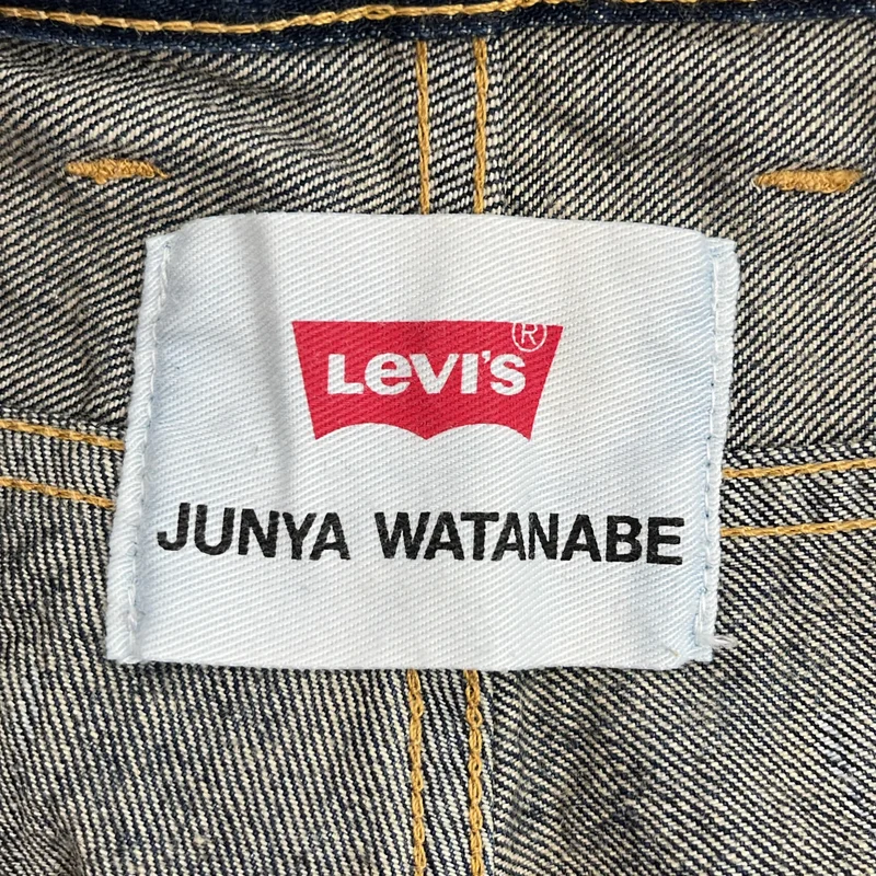 JUNYA WATANABE / ジュンヤワタナベ | 2022SS | × Levi's / 再構築 ワイドデニムパンツ | S | レディース