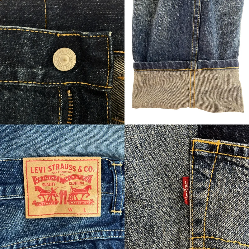 JUNYA WATANABE / ジュンヤワタナベ | 2022SS | × Levi's / 再構築 ワイドデニムパンツ | S | レディース