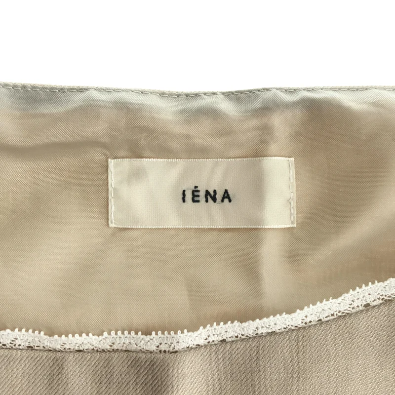 IENA / イエナ | 2025AW | レースヘムキャミソール |