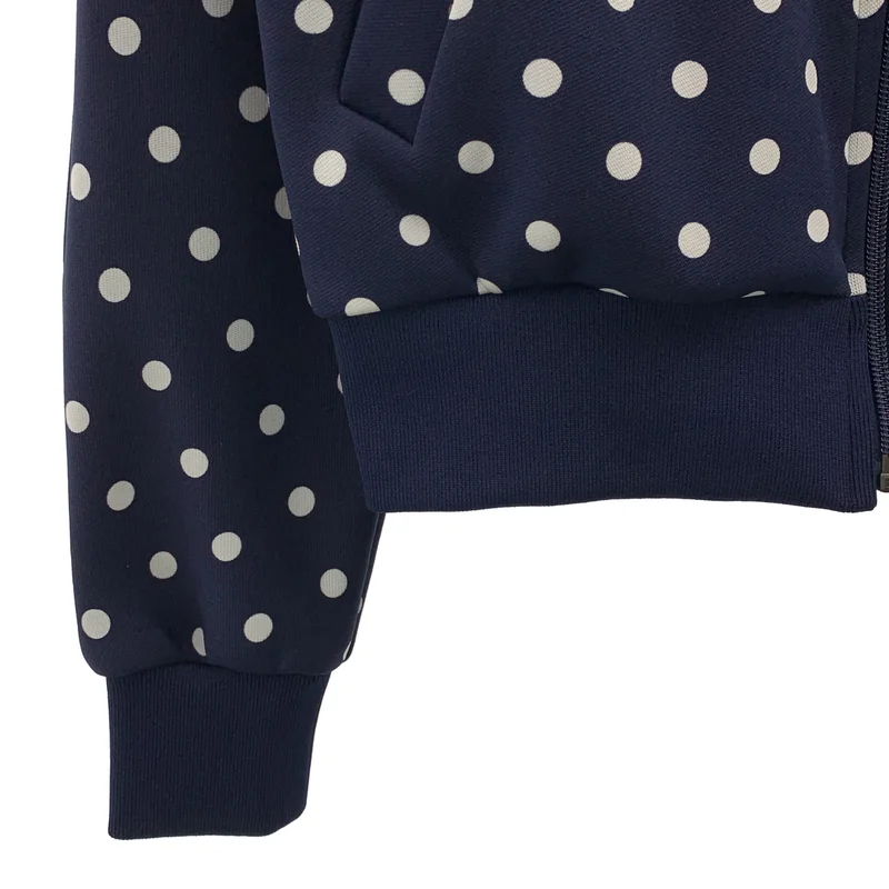 COMME des GARCONS GIRL / コムデギャルソンガール | 2023AW | ドット 丸襟 トラックジャケット | S | レディース